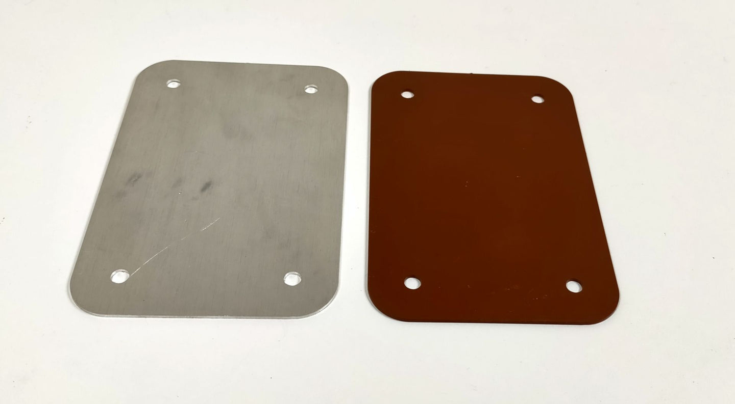 Cover plate for LHD steering column penetration