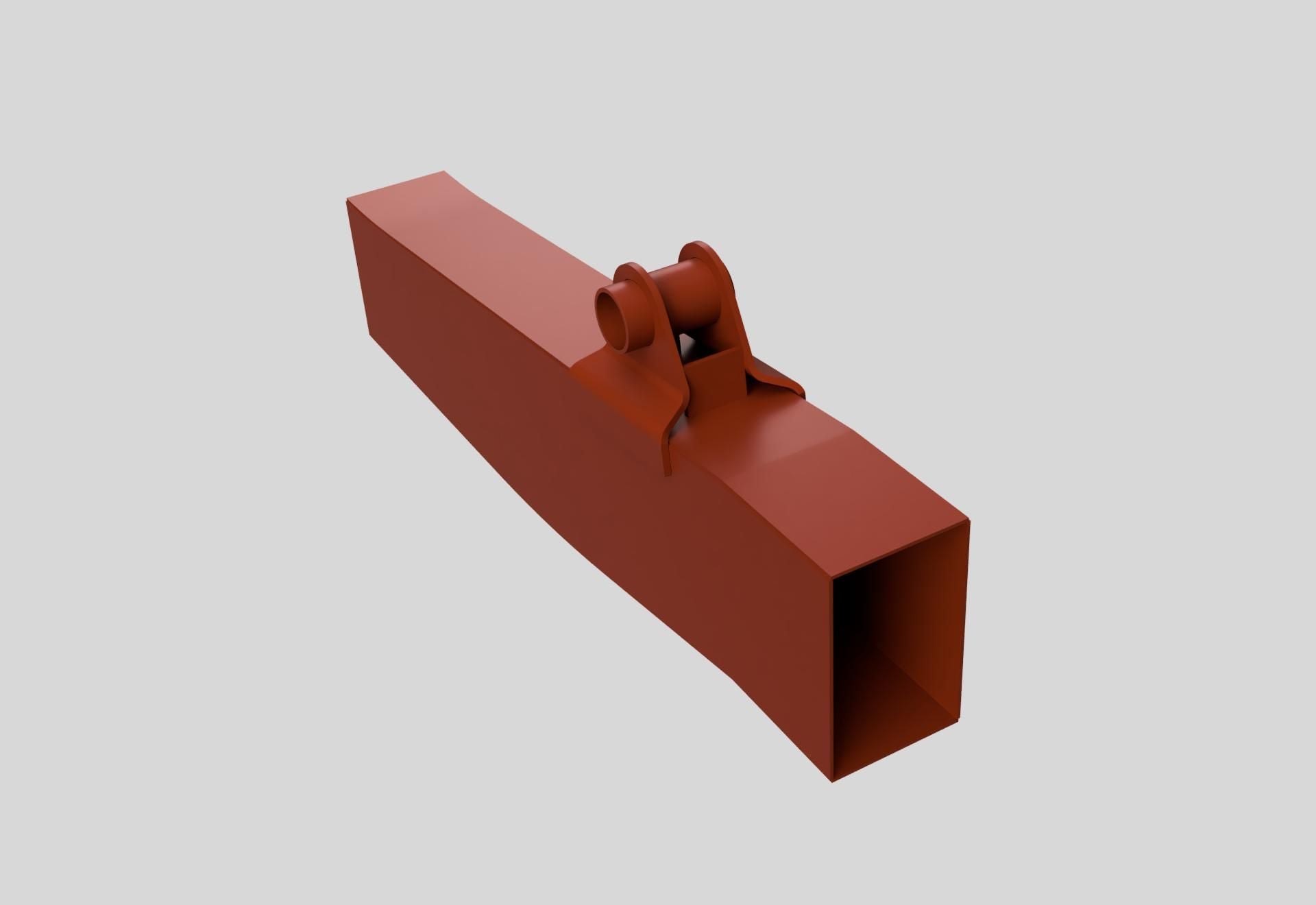 Rear chassis rail, 88