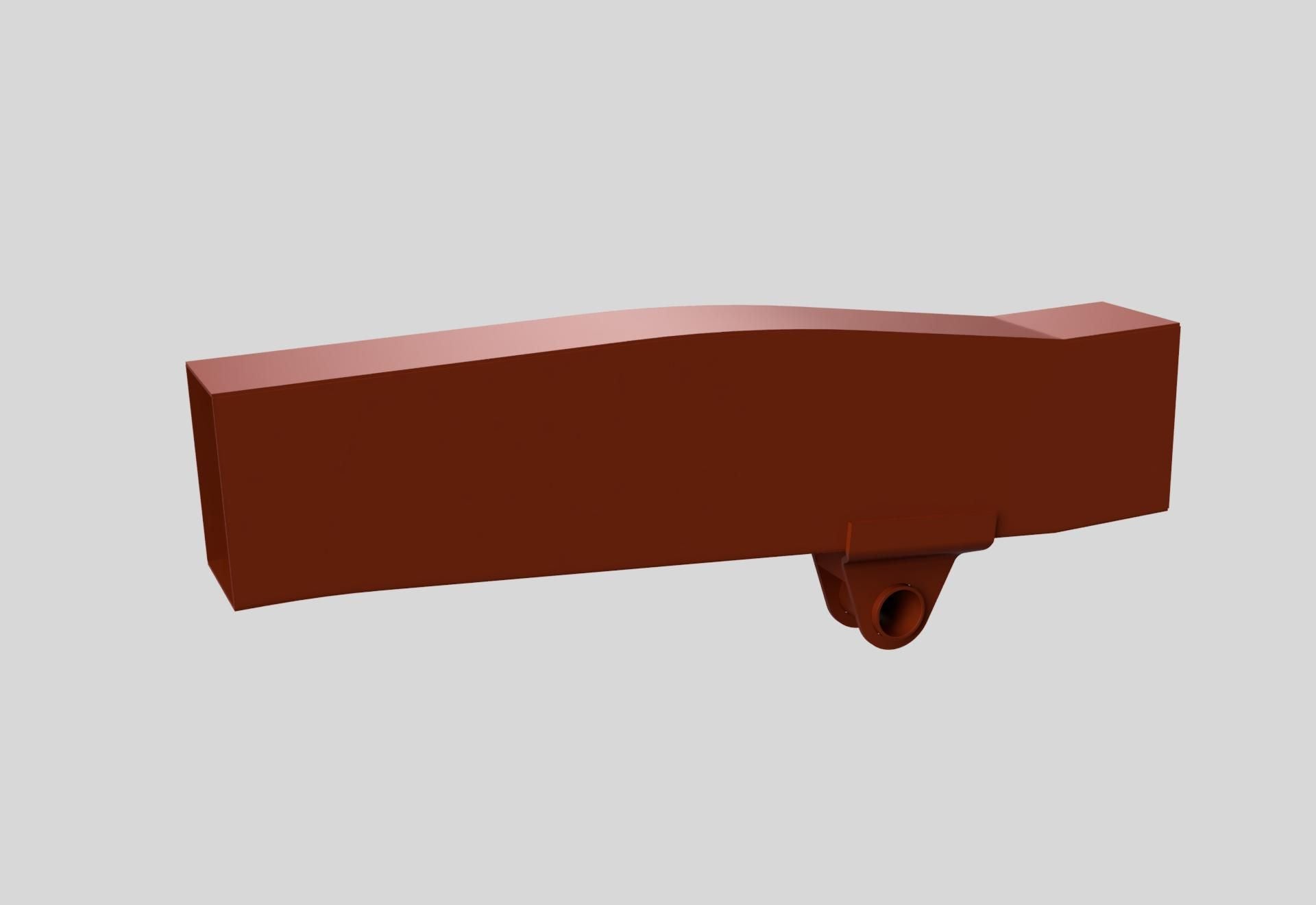 Rear chassis rail, 88